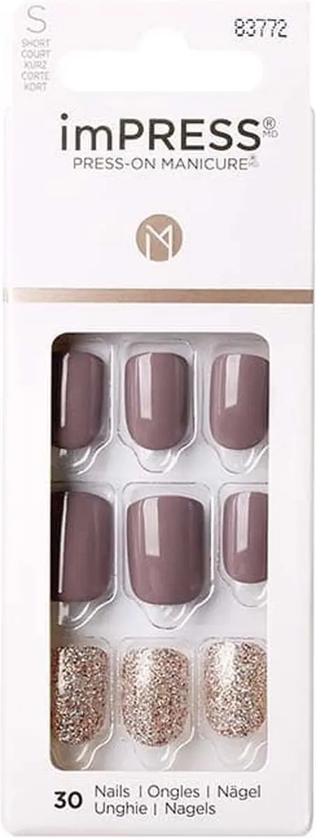 imPRESS Design Kunstnagels Flawless - 30 Stuks
