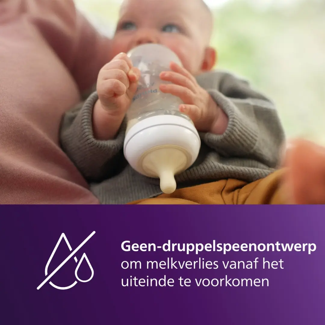 Philips Avent Natural Response SCY903/63 Babyflessen 260ml - 3 Stuks