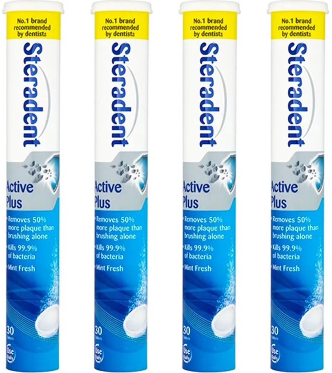 Steradent Active Plus Reinigingstabletten