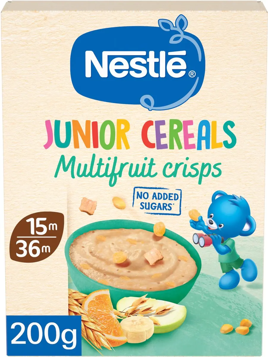 Nestlé Junior Cereals Multifruit Peuterpap 1800g - 9x200g