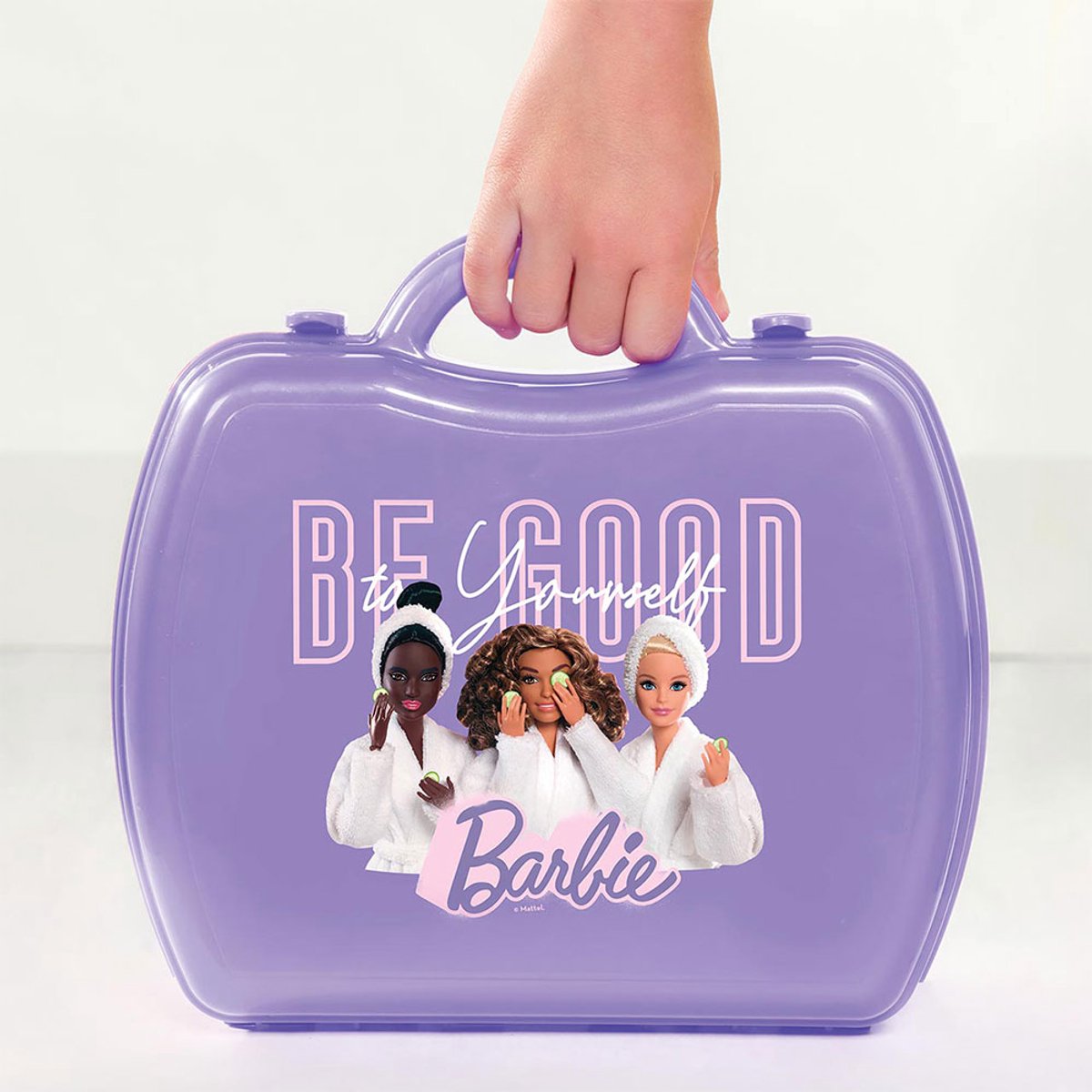 Barbie Glamour Beautycase - Speelset met Wellnesscenter - Koffer met 20 Onderdelen