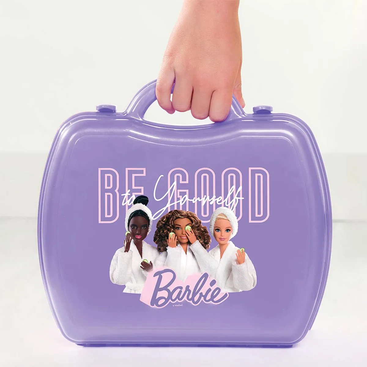 Barbie Glamour Beautycase - Speelset met Wellnesscenter - Koffer met 20 Onderdelen
