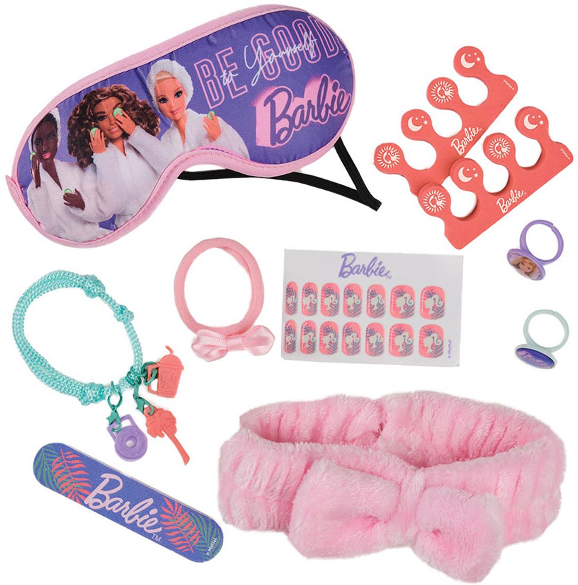 Barbie Glamour Beautycase - Speelset met Wellnesscenter - Koffer met 20 Onderdelen