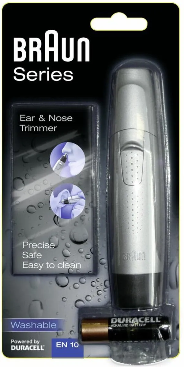 Braun EN10 Oortrimmer Neustrimmer - Zilver