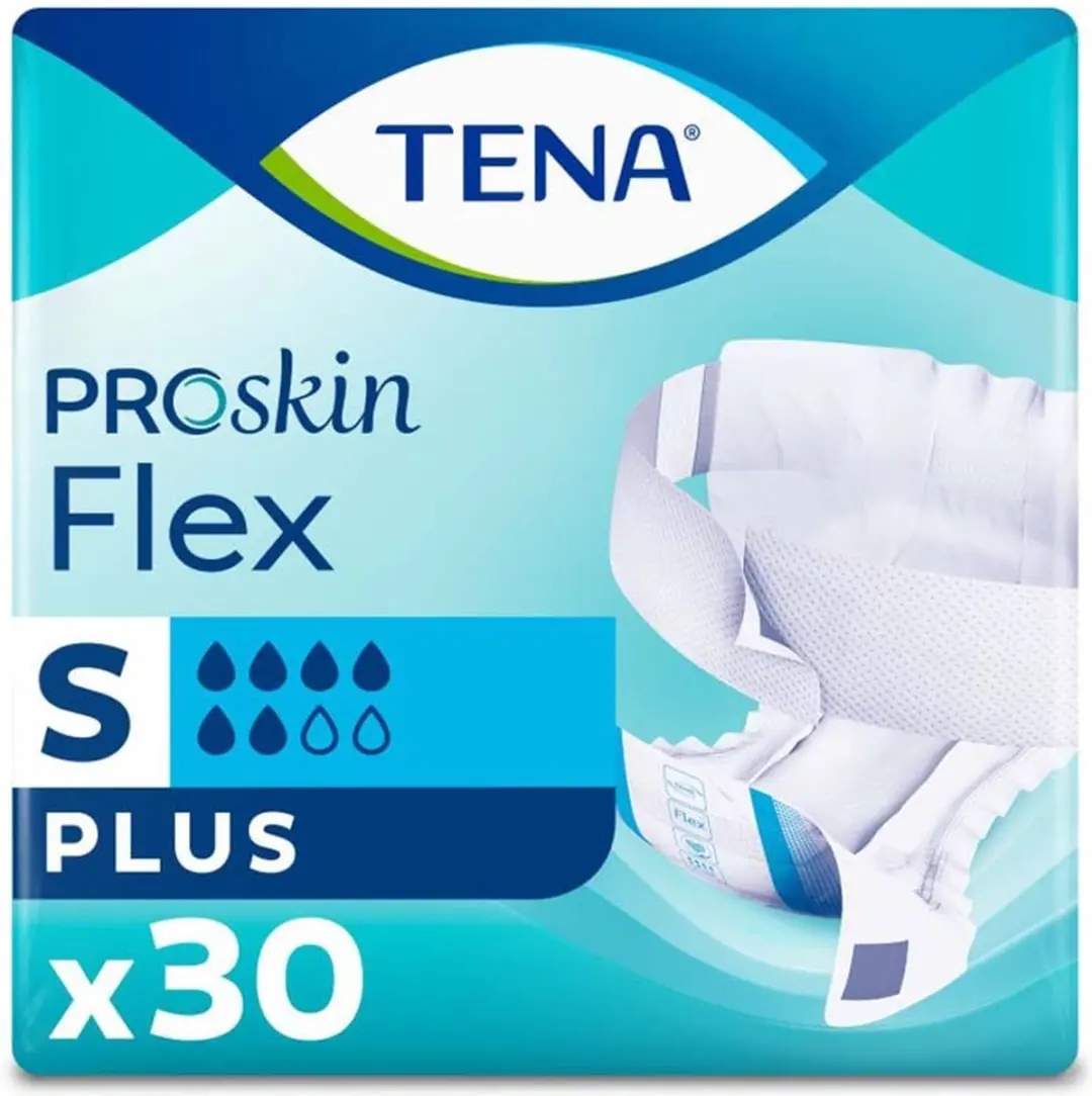 TENA Flex Plus Small Incontinentiebroekjes - 30 Stuks - afbeelding 6 van 6