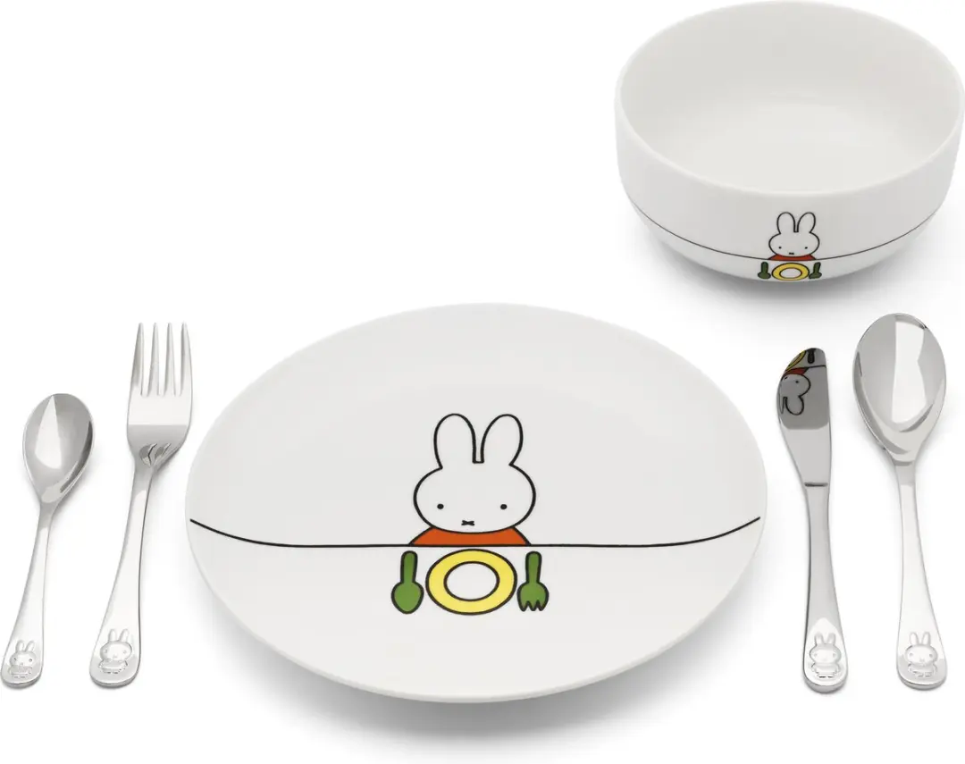 Zilverstad nijntje Kinderservies 6-delig