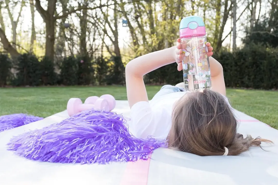 Nûby Rietjesbeker 530ml - Roze
