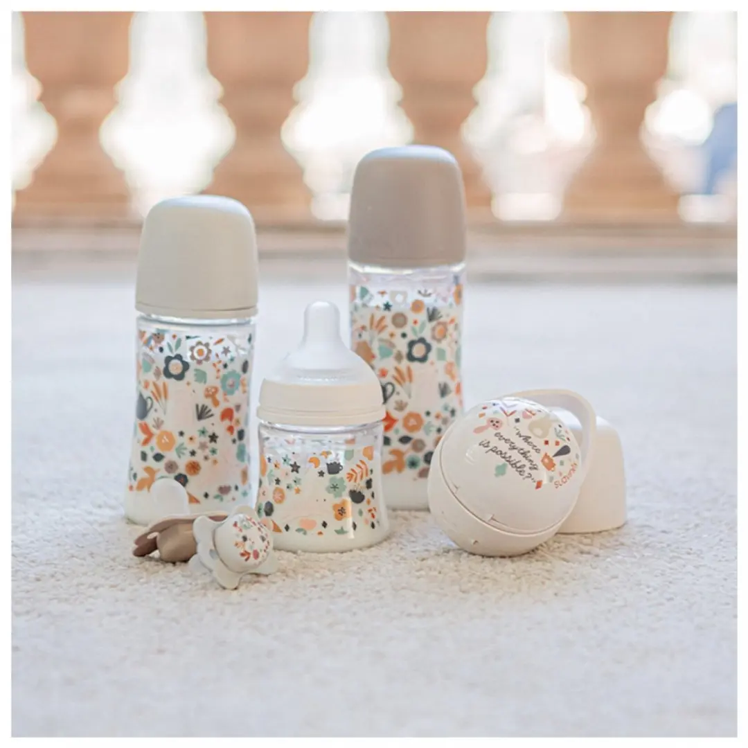 Suavinex Wonderland Dubbel Fopspeenetui - Beige