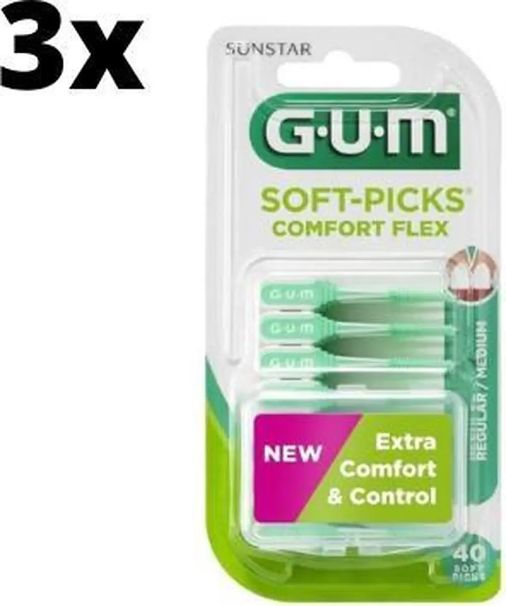 Gum Soft-Picks Regular Comfort Flex - 120 Stuks