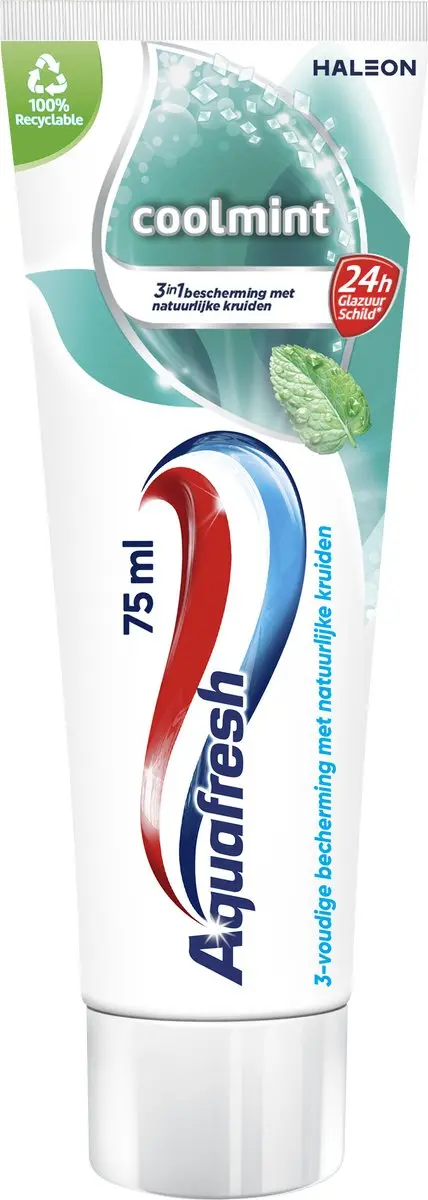 Aquafresh Coolmint Tandpasta 375ml - 5x75ml