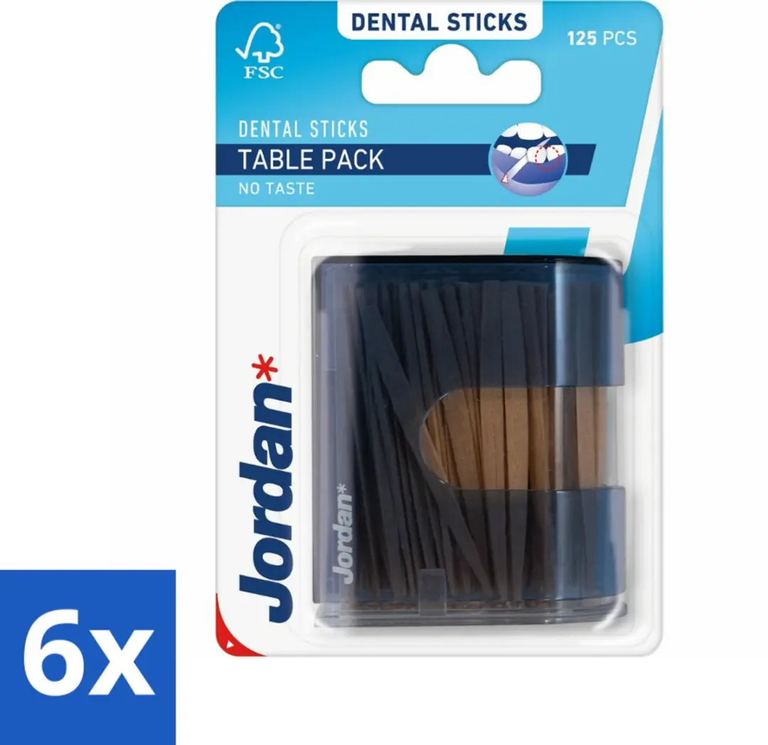 Jordan Tafeldispenser Tandenstokers 125 Stuks