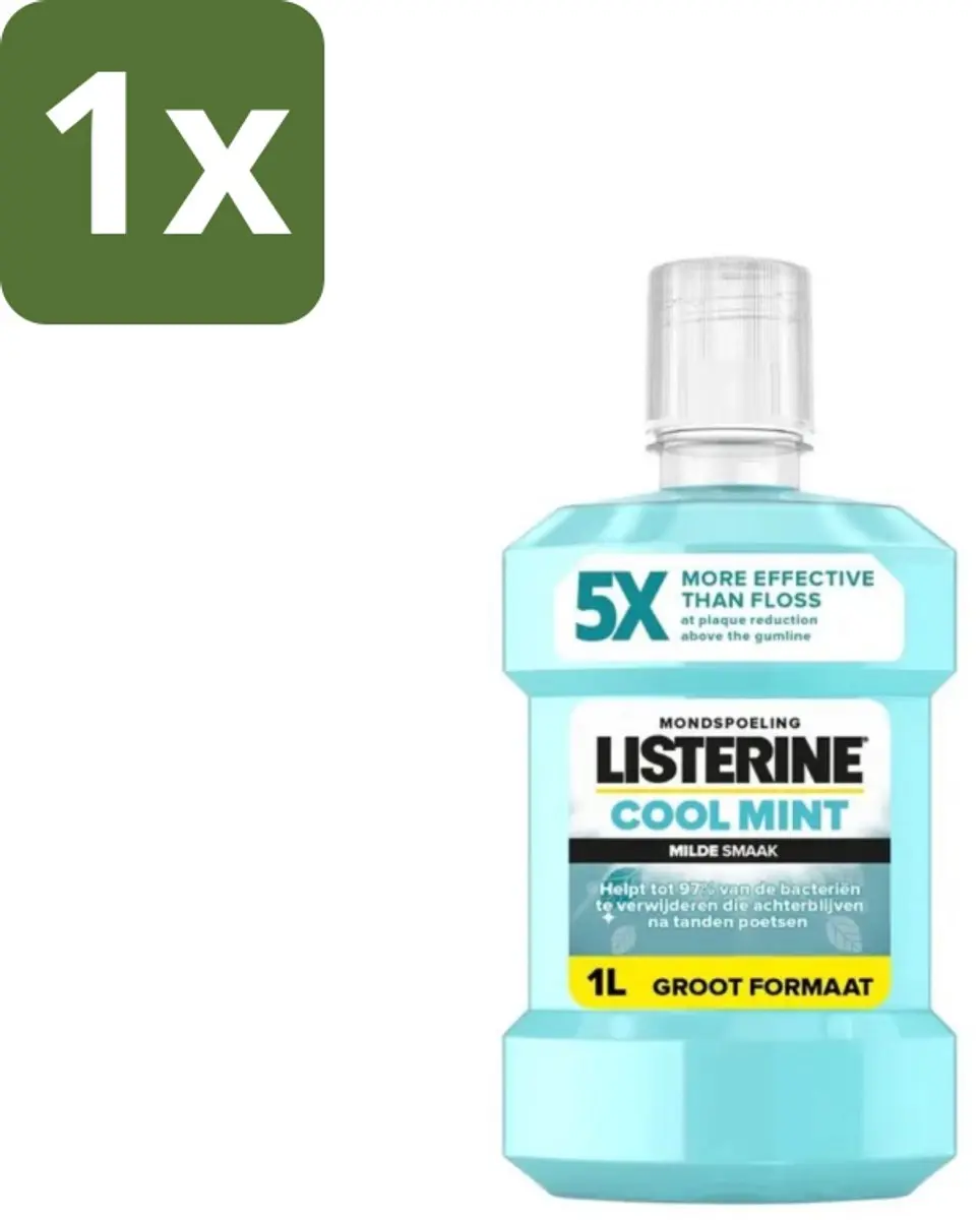 Listerine Cool Mint Mondwater 1L