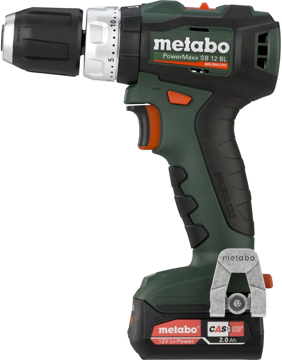 Metabo PowerMaxx SB 12 BL Accuschroefboormachine 2x 2,0Ah