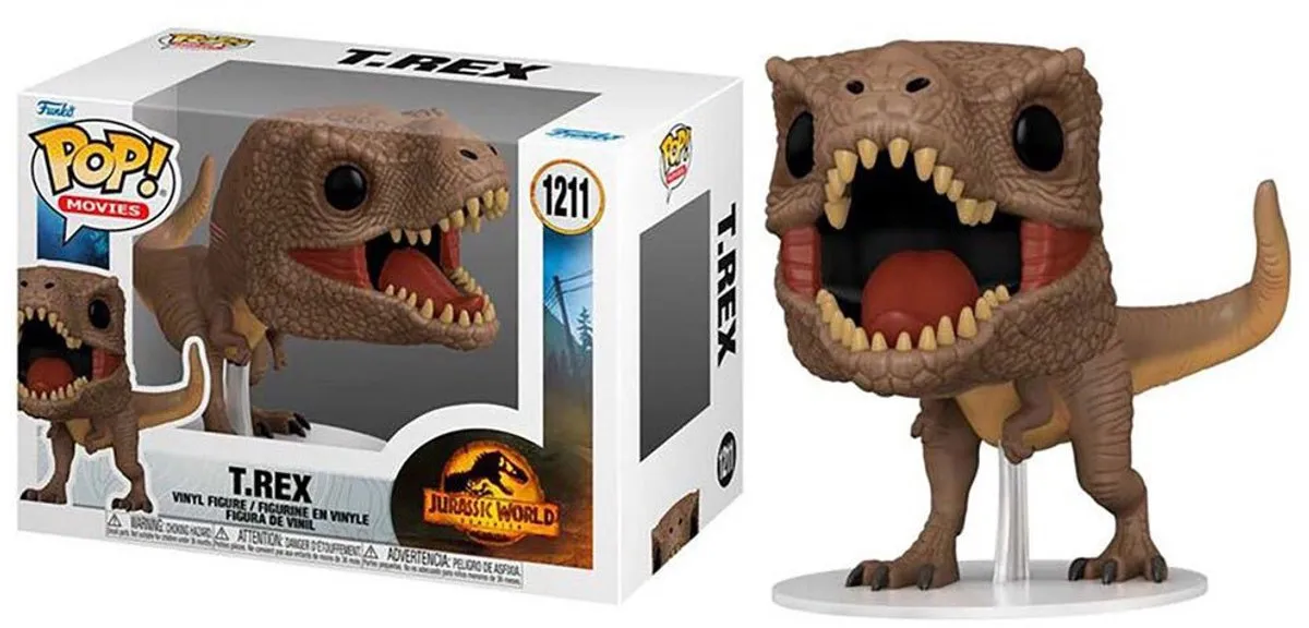 Funko Pop Movies Jurassic World T-Rex #1211 - Multi