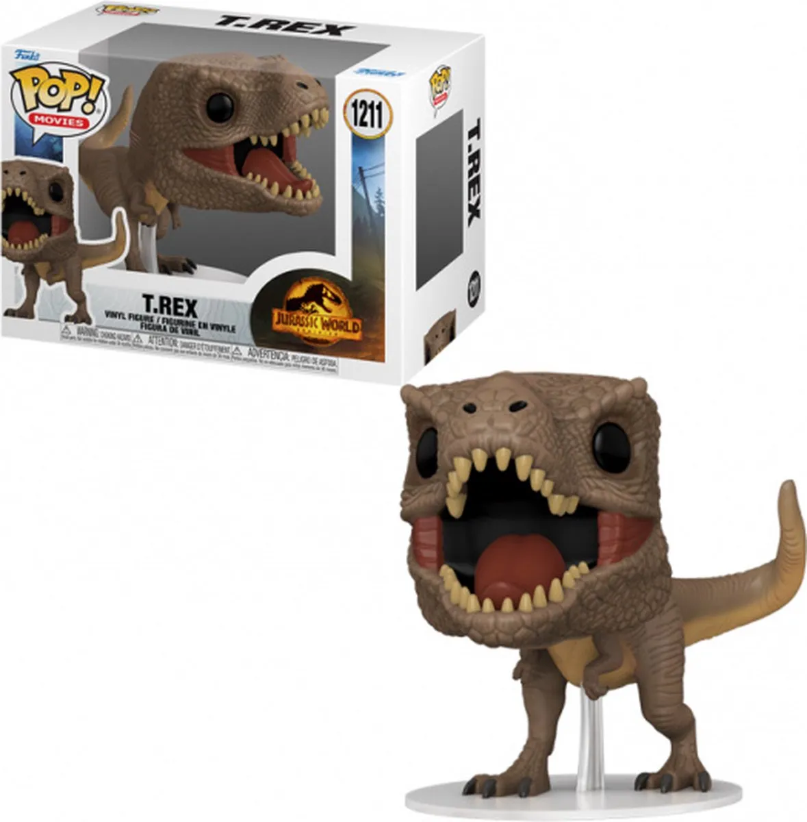 Funko Pop Movies Jurassic World T-Rex #1211 - Multi