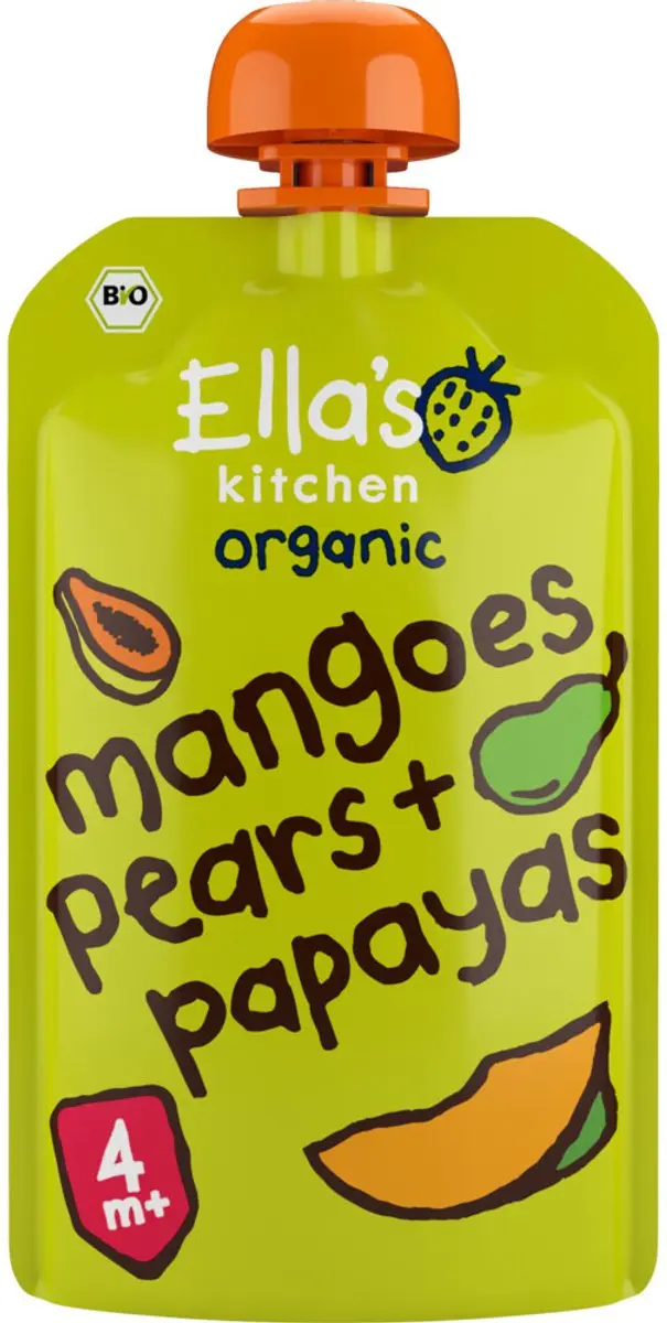 Ella’s Kitchen Knijpzakje Mango Peer Papaya 120g