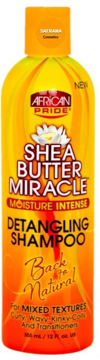 African Pride Shea Butter Miracle Detangling Shampoo 355ml