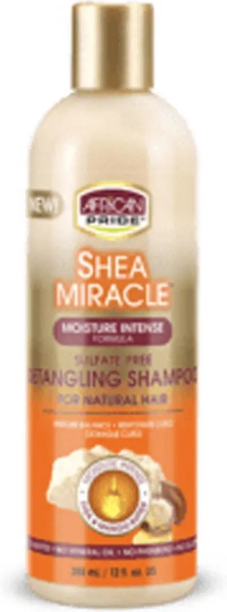 African Pride Shea Butter Miracle Detangling Shampoo 355ml