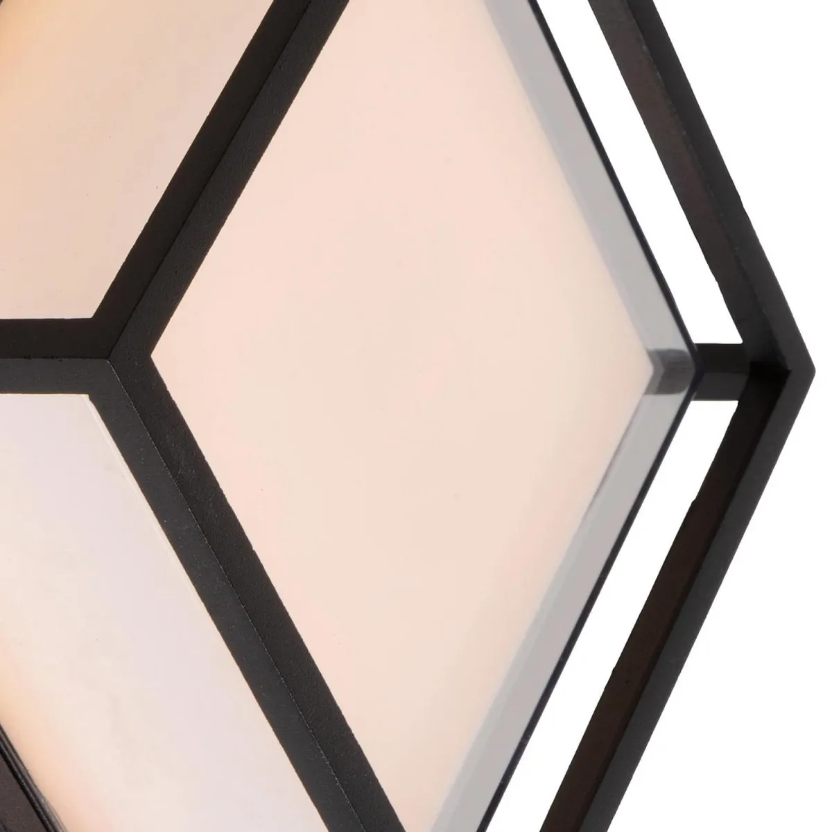 Lucide SINGA LED Wandlamp 10W 3000K - Zwart