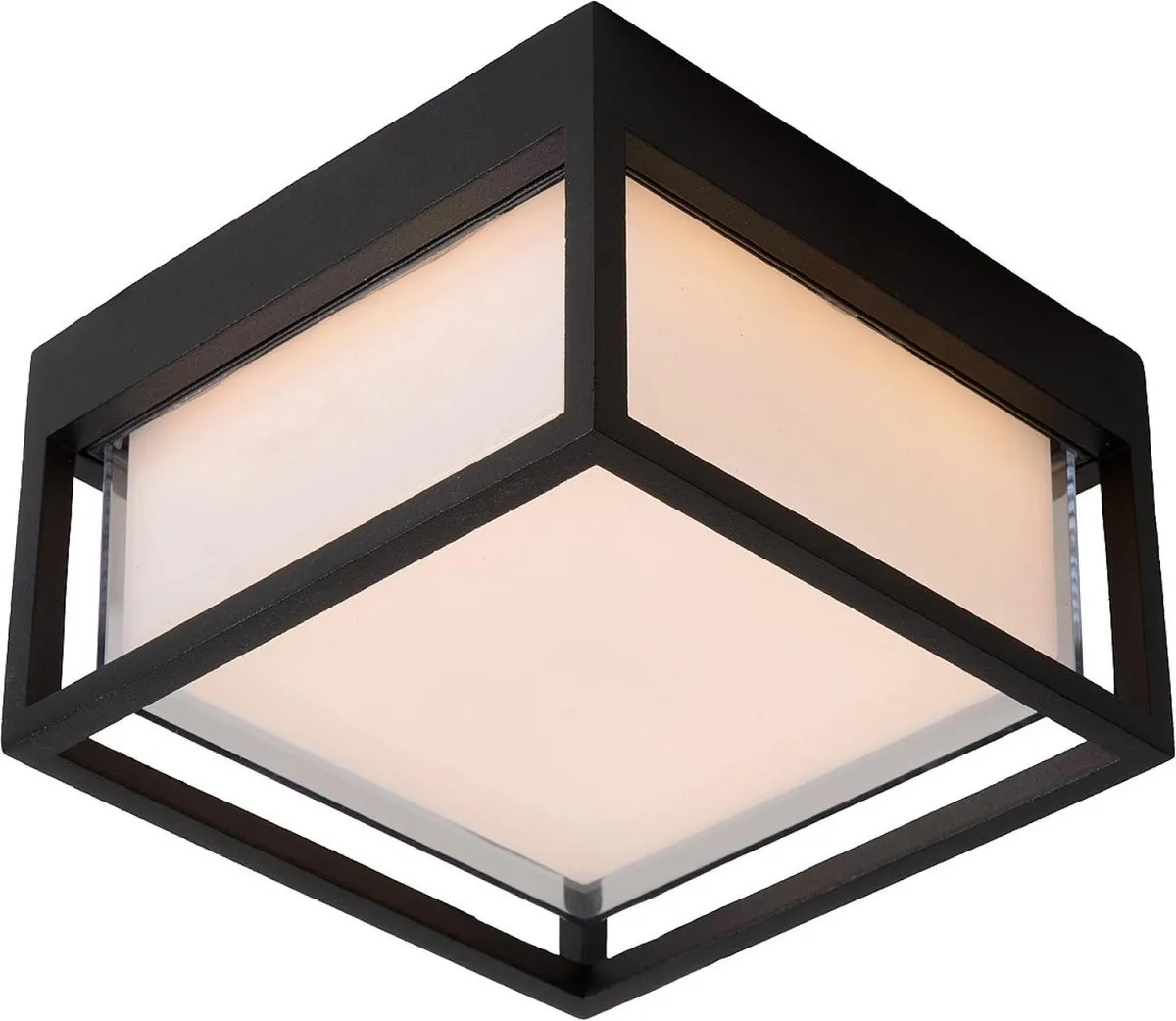 Lucide SINGA LED Wandlamp 10W 3000K - Zwart