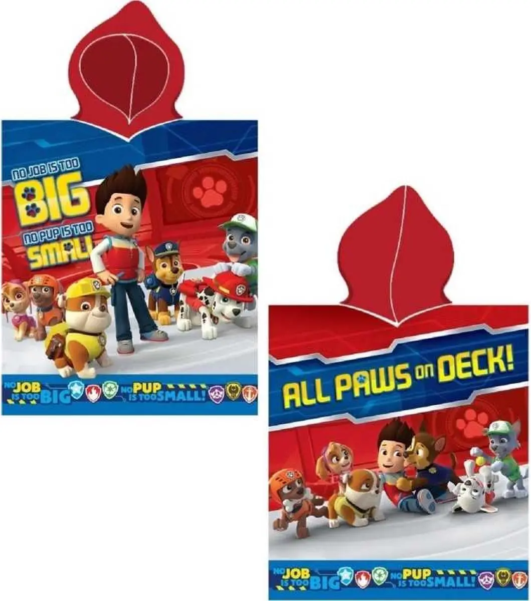 PAW Patrol Badponcho