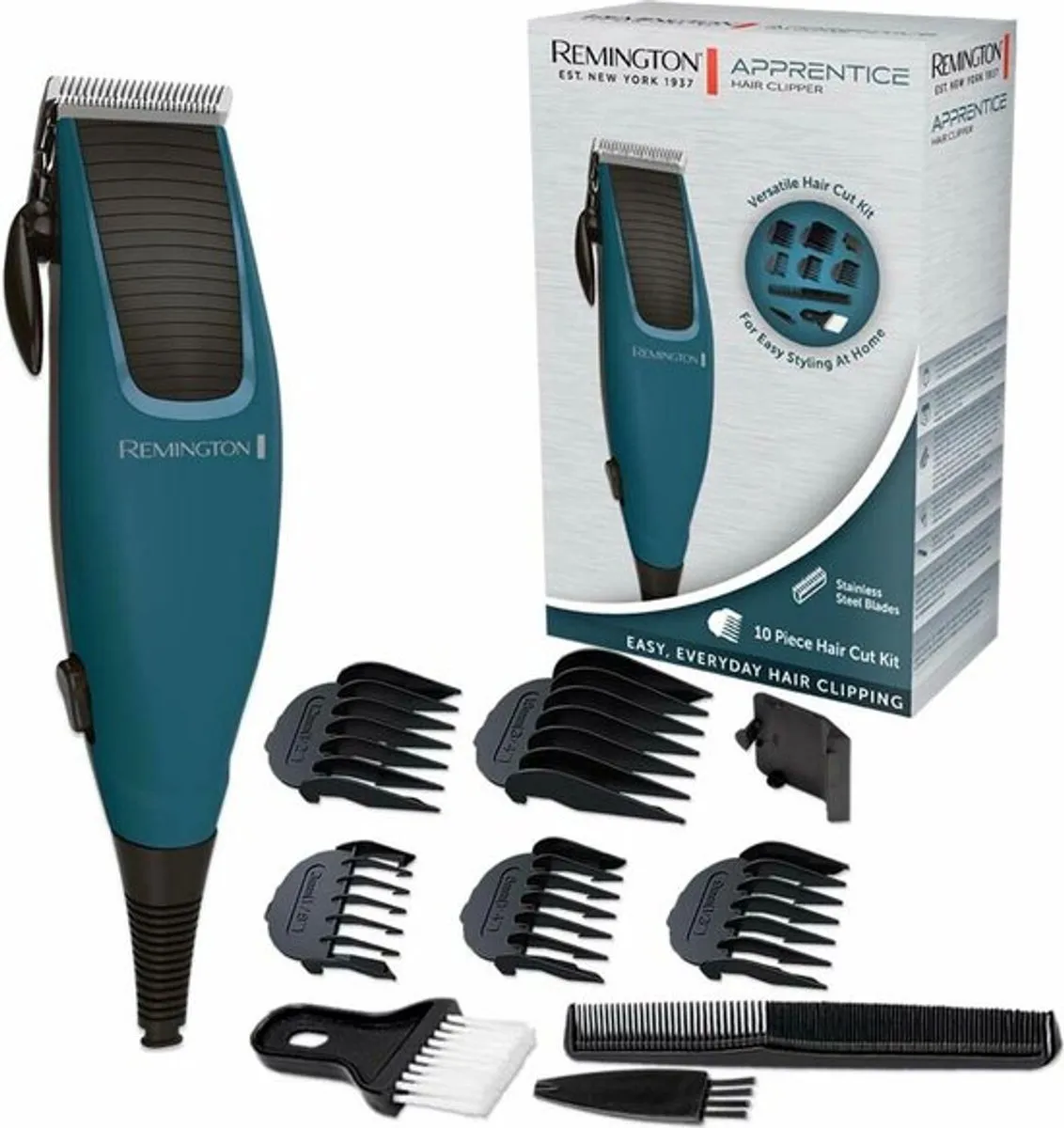 Remington HC5020 Haartrimmer - Turkoois - 10-delige set
