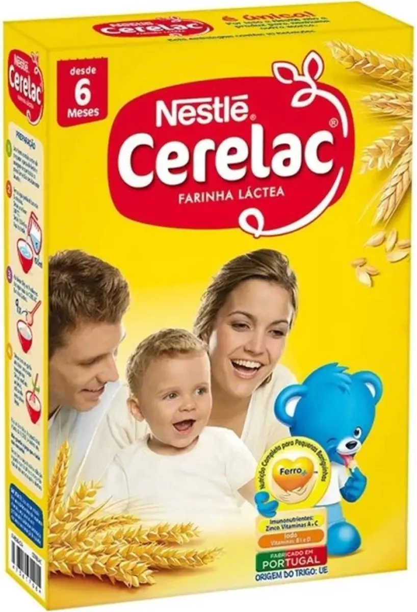 Nestlé Cerelac Farinha Lactea Babyvoeding 500g