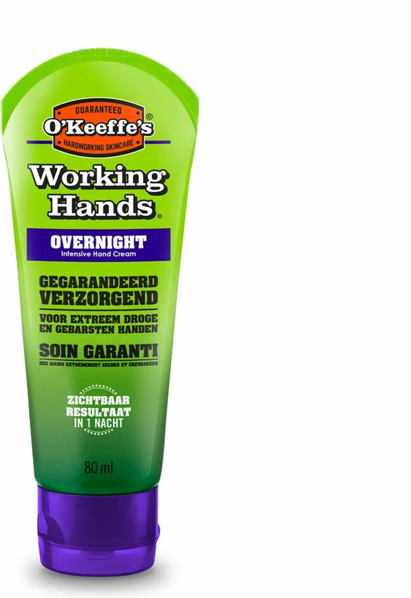 O'Keeffe's Working Hands Overnacht Handcrème 80ml - afbeelding 6 van 6
