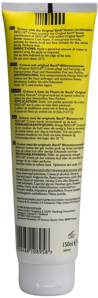 Bach Rescue Cream 150ml