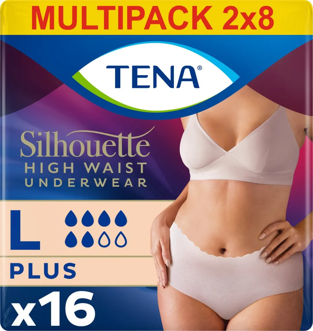 TENA Silhouette Plus Incontinentiebroekjes L