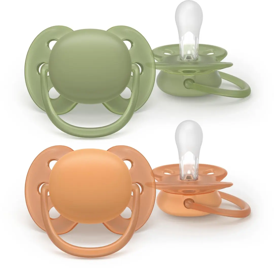 Philips Avent Ultra Soft SCF093/05 Fopspeen - 2 Stuks - Neutral