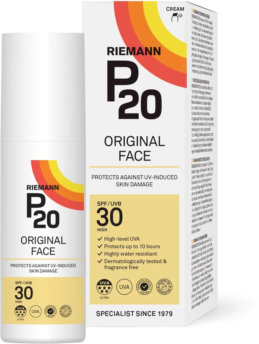 P20 Original Face SPF 30 Zonnebrandcrème 50g
