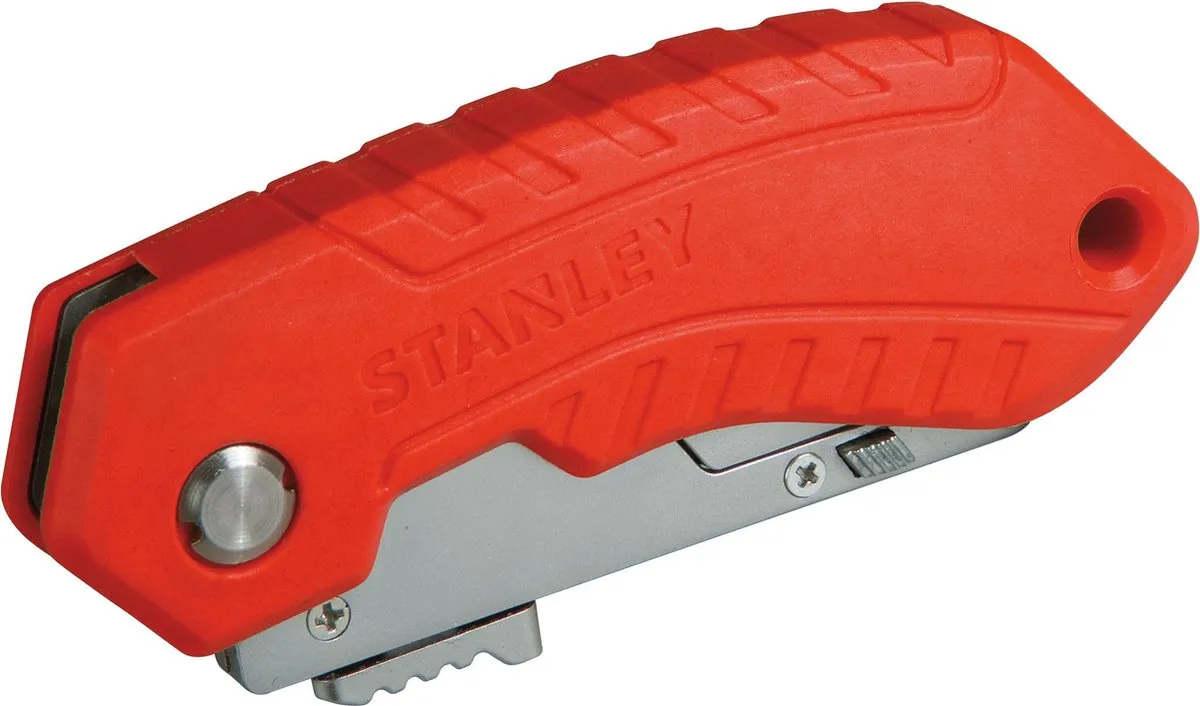 Stanley Vouwbaar Veiligheidsmes 0-10-243 - Rood