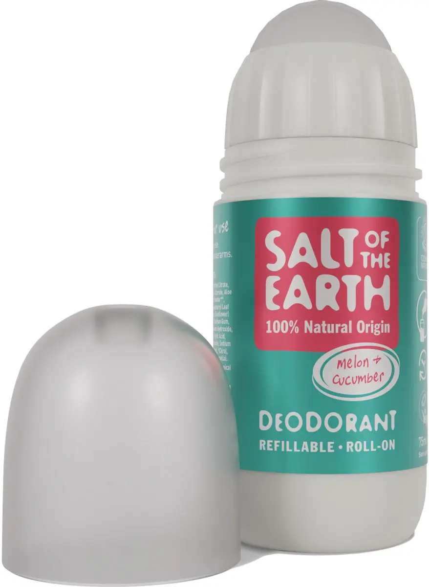 Salt of the Earth Roll On Deodorant Melon & Cucumber 75ml