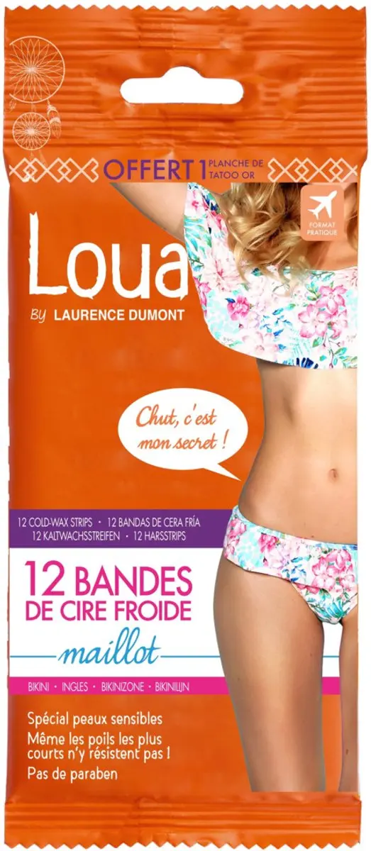 Loua Koude Wasstrips Bikini Gevoelige Huid