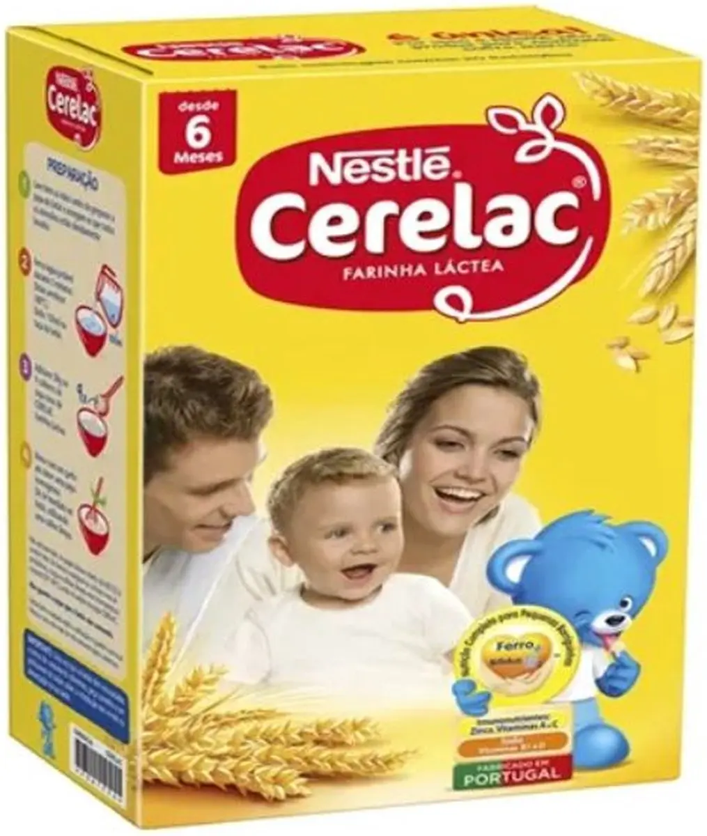 Nestlé Cerelac Farinha Lactea Babyvoeding 500g