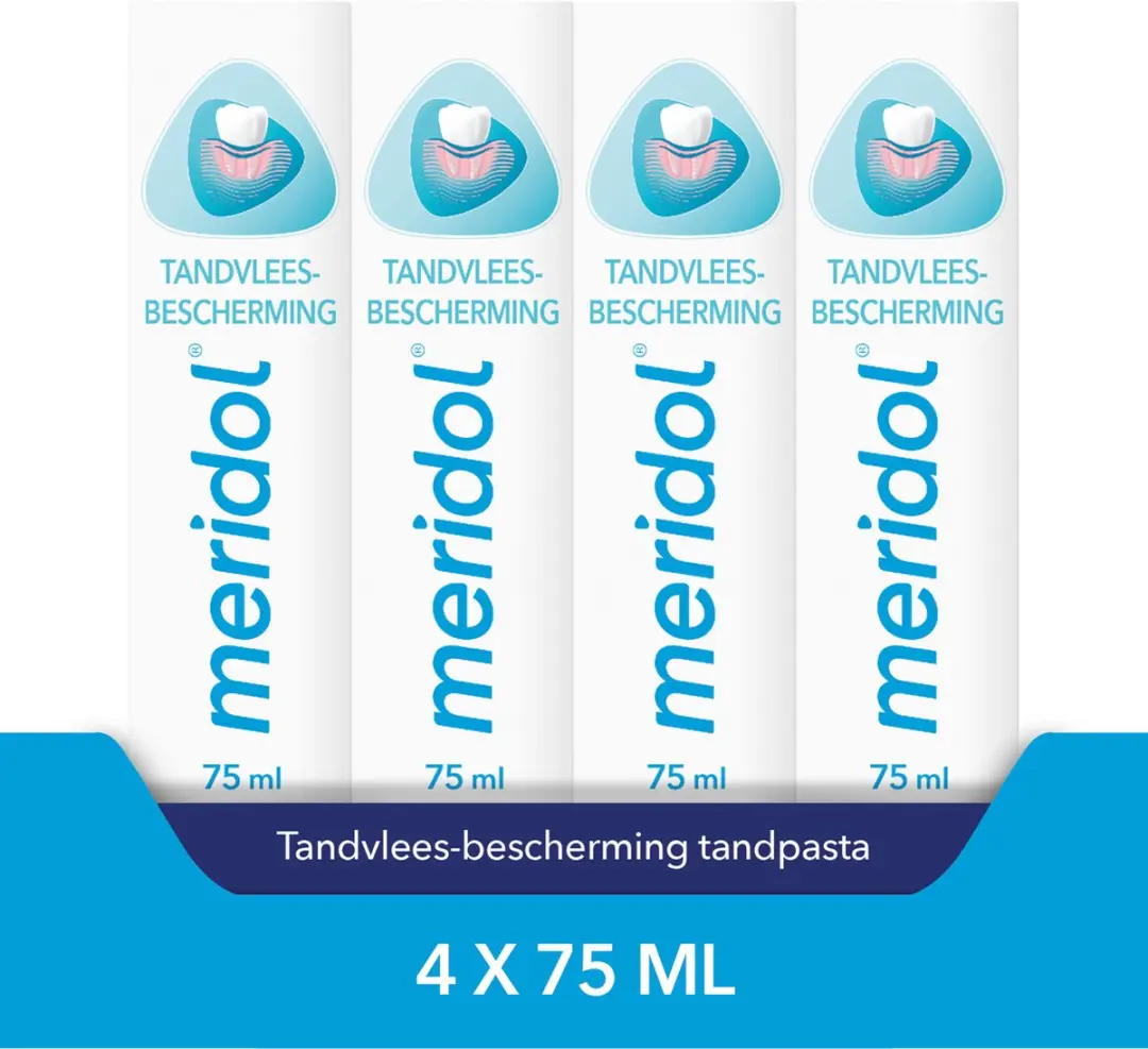 Meridol Tandvlees Tandpasta 300ml (4x75ml)