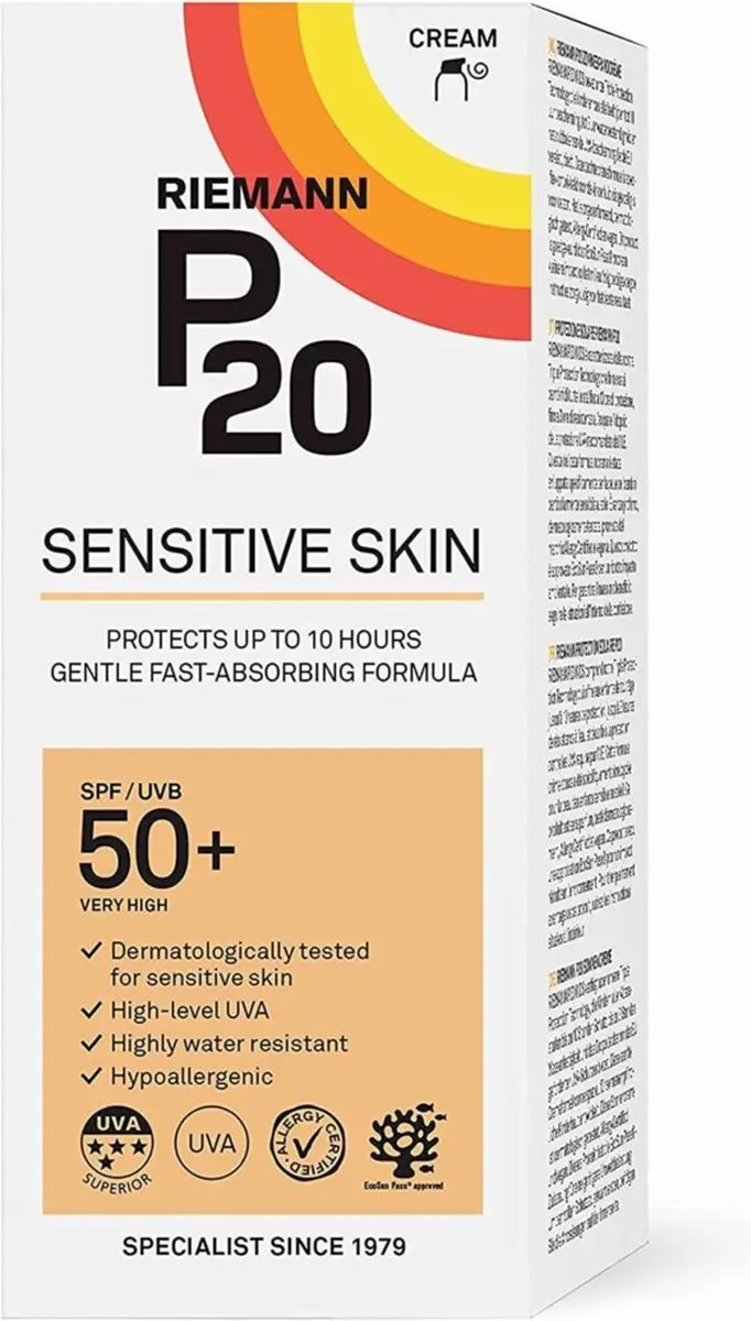 P20 Sensitive SPF 50+ Lotion 200ml - 2 Stuks