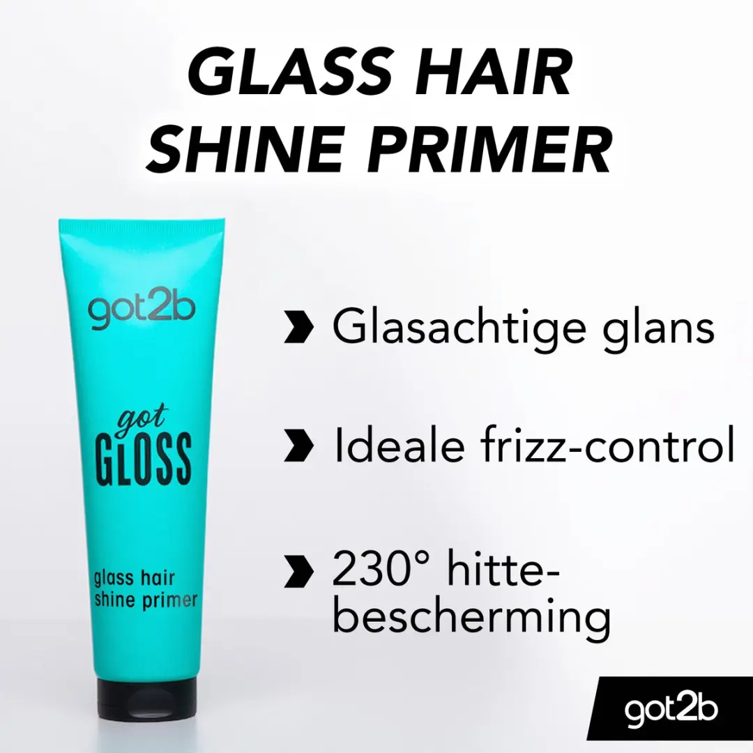 Got2b Got Gloss Primer Haarcrème 6x150ml - Hittebescherming & Pluiscontrole