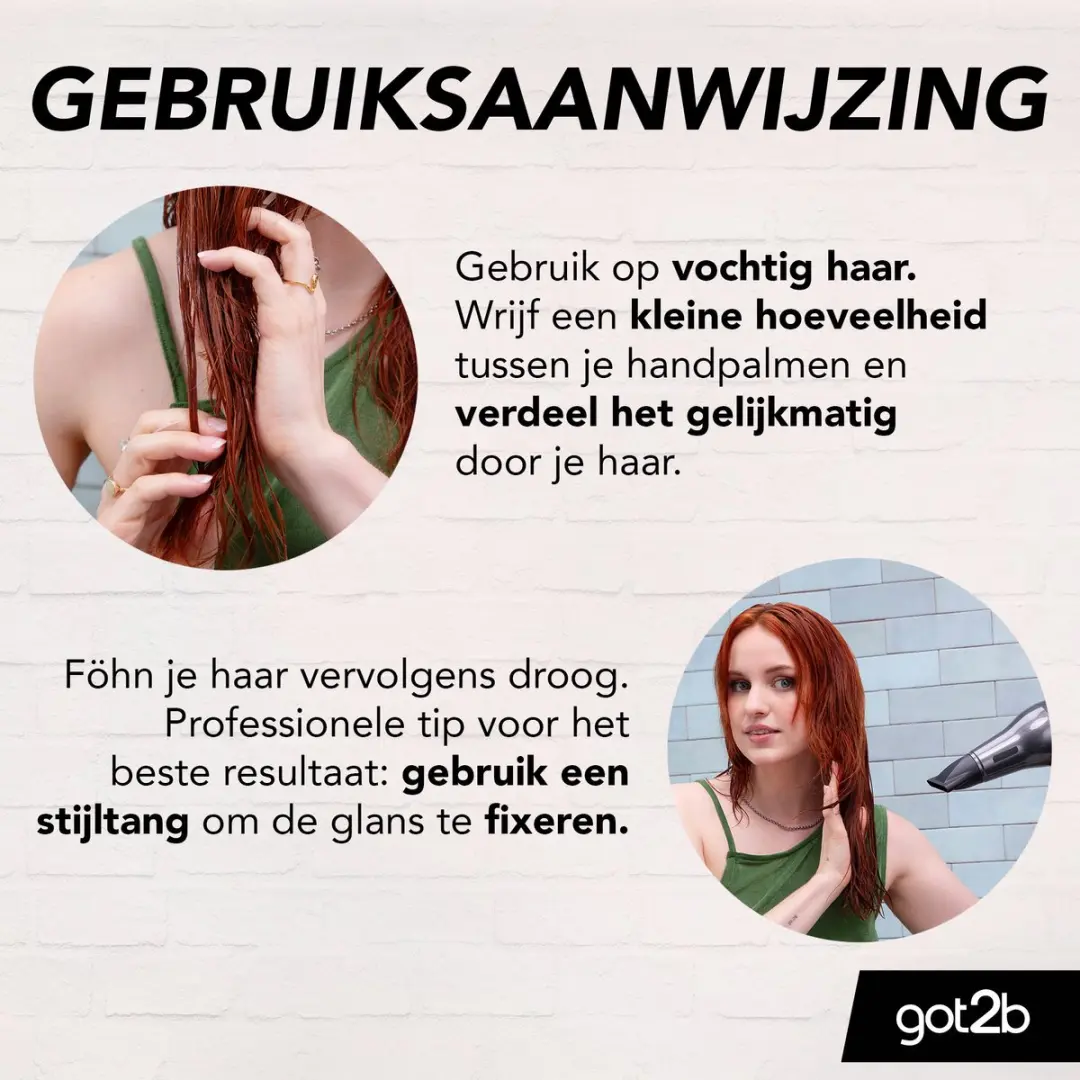 Got2b Got Gloss Primer Haarcrème 6x150ml - Hittebescherming & Pluiscontrole