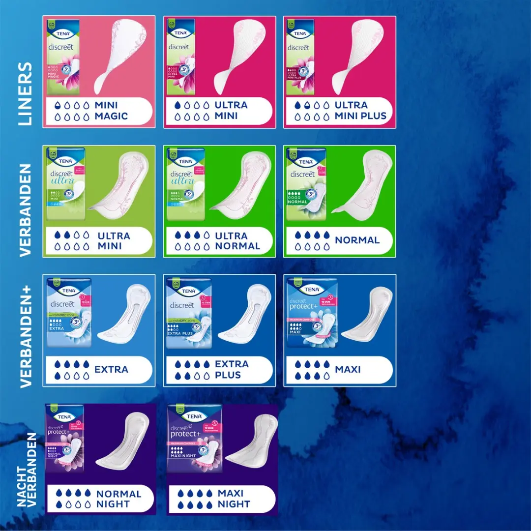 TENA Discreet Protect+ Maxi Night - 48 Stuks - afbeelding 6 van 6