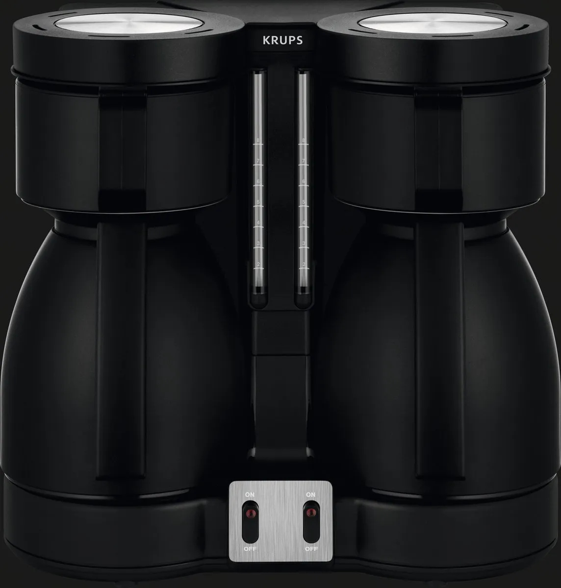 Krups Duothek KT8501 Filterkoffiezetapparaat - 16 Kopjes - Zwart