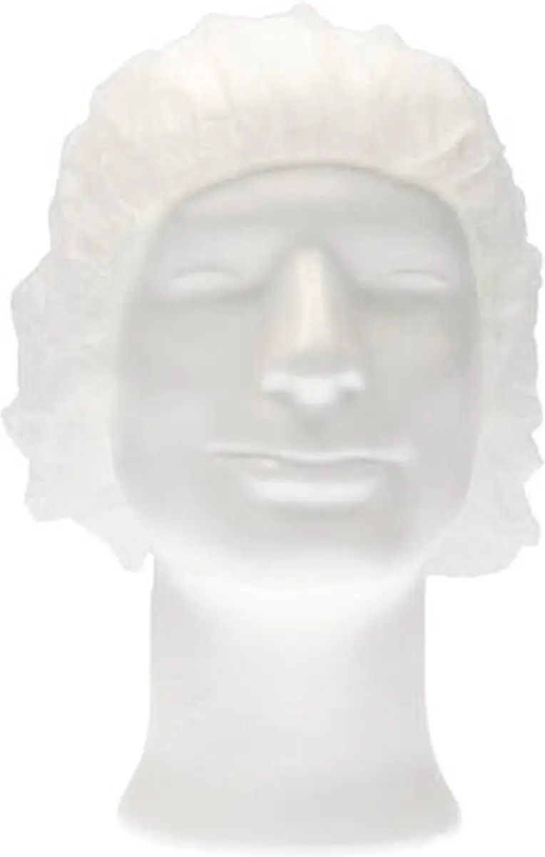 CMT 1011 Bouffant Haarnet - PP Non-Woven - 50cm - 1.000 Stuks - Wit