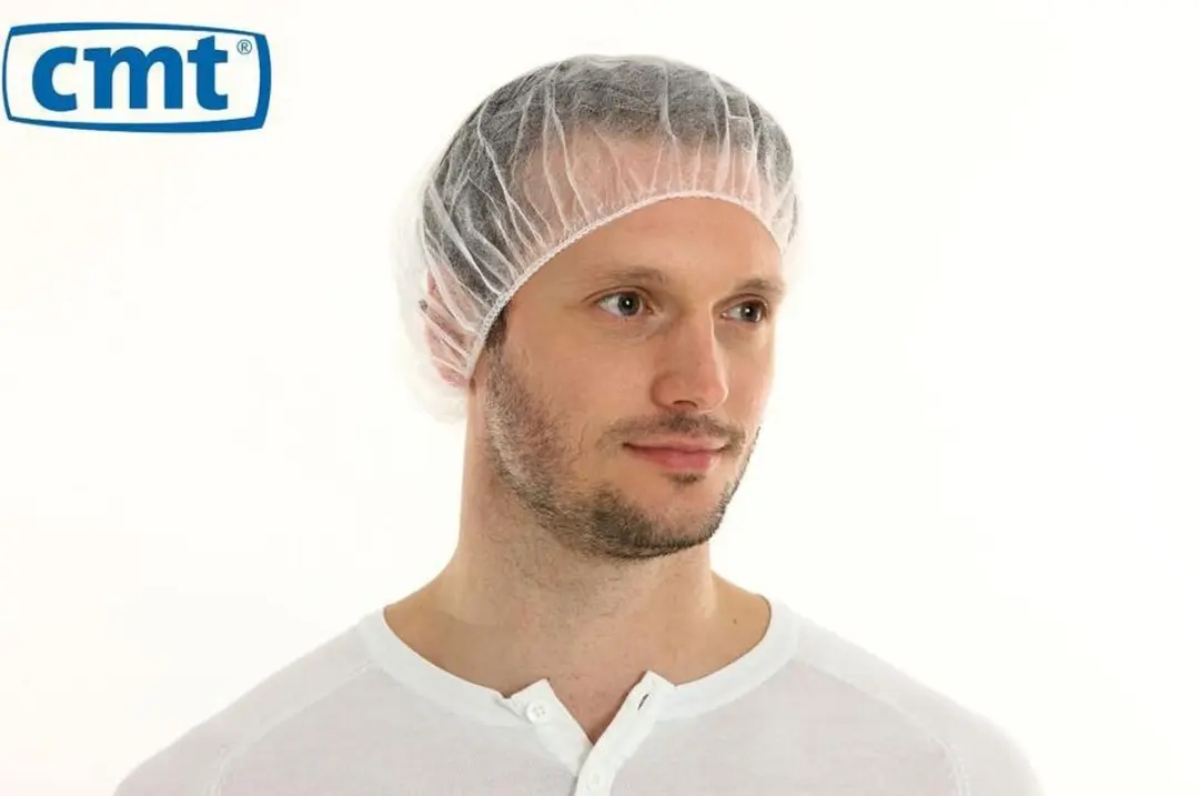 CMT 1011 Bouffant Haarnet - PP Non-Woven - 50cm - 1.000 Stuks - Wit