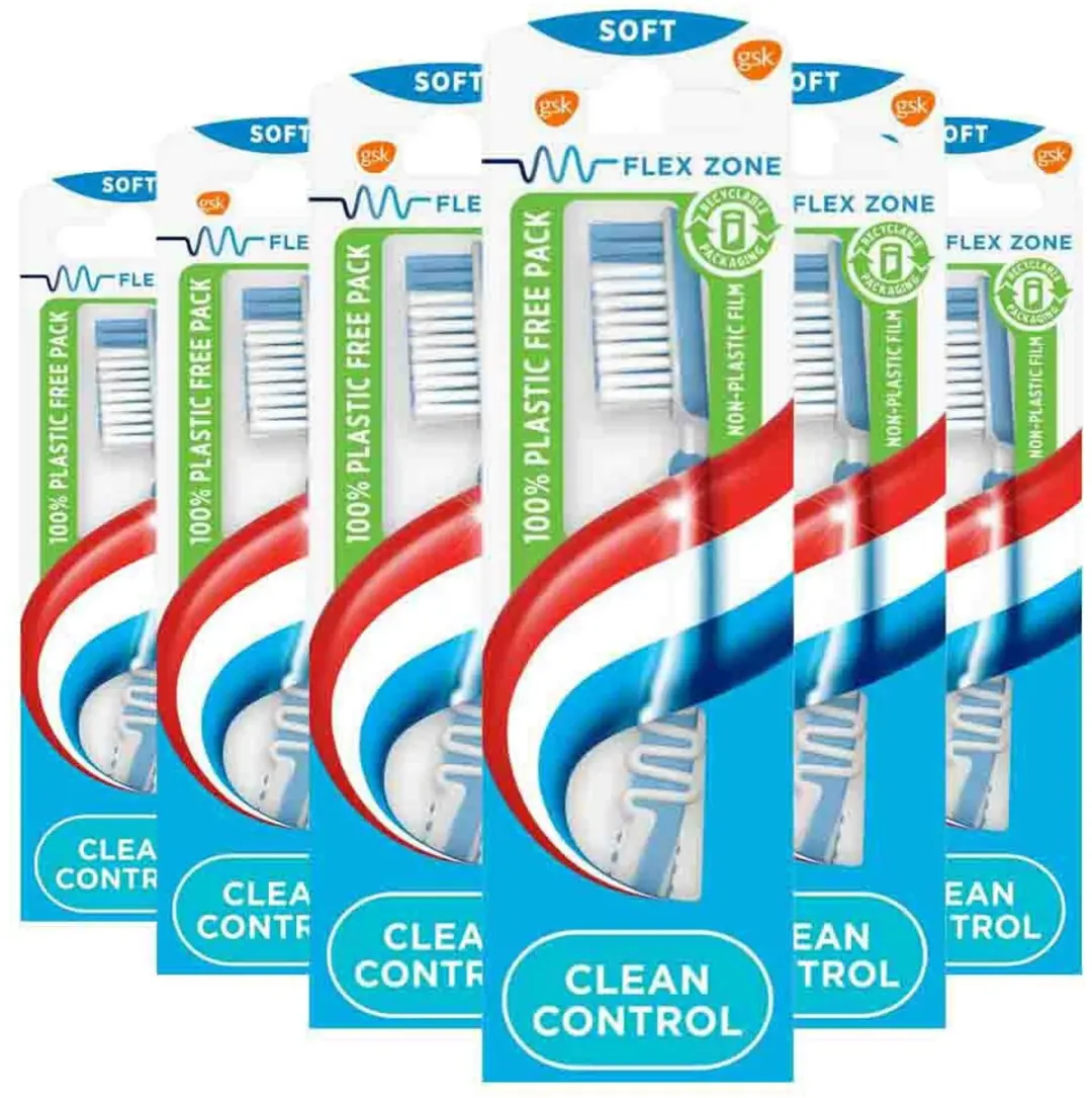 Aquafresh Clean Control Soft Tandenborstels