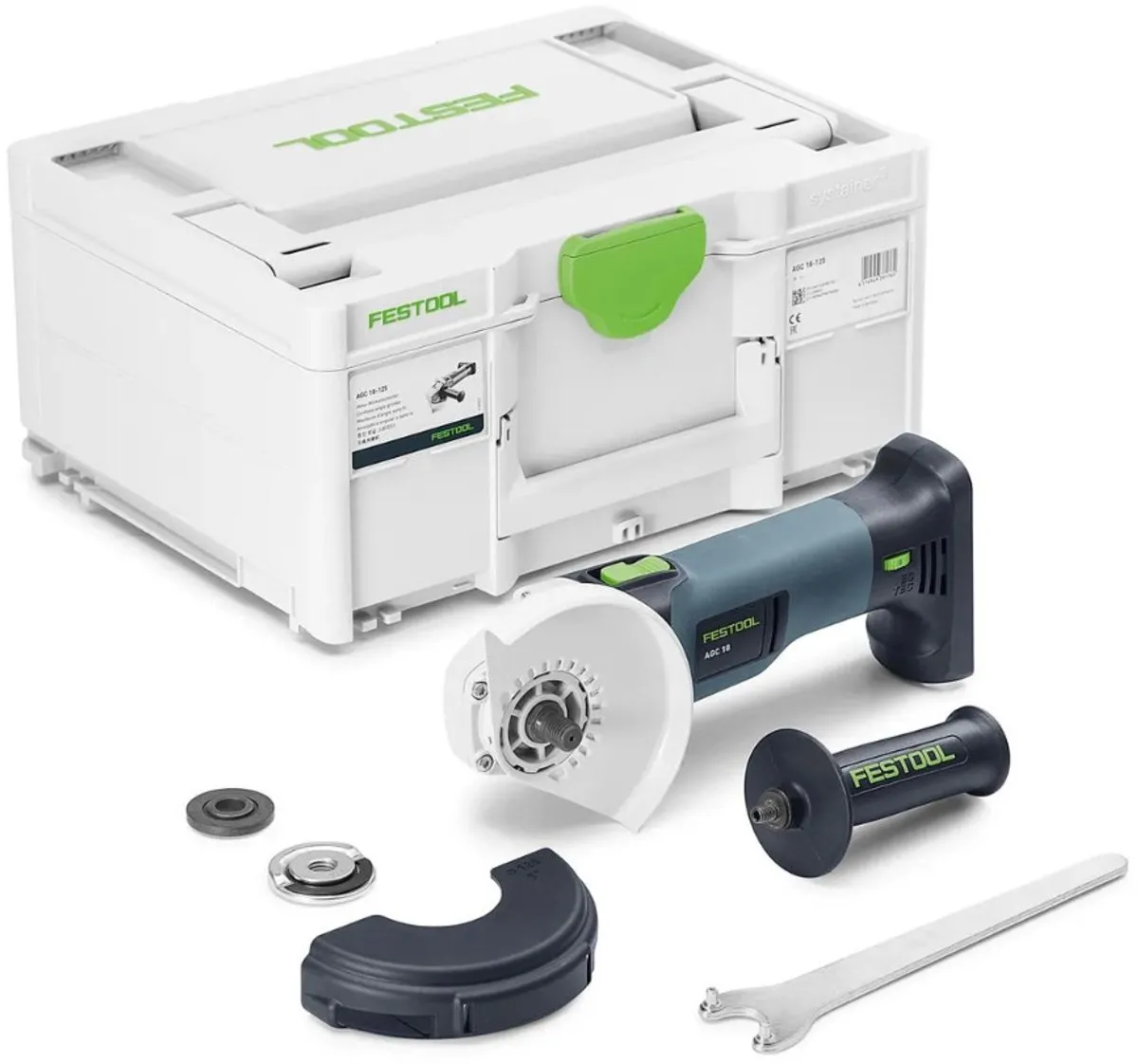 Festool AGC 18-125 EB-Basic Accu Haakse Slijper 125mm