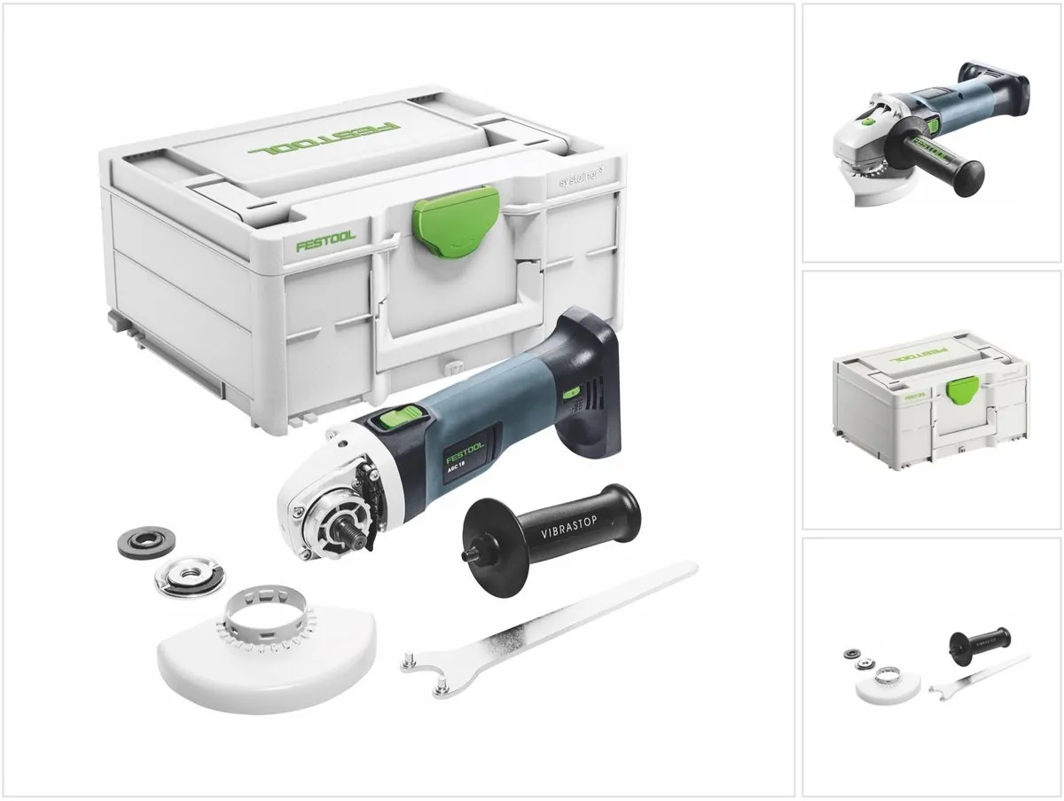 Festool AGC 18-125 EB-Basic Accu Haakse Slijper 125mm