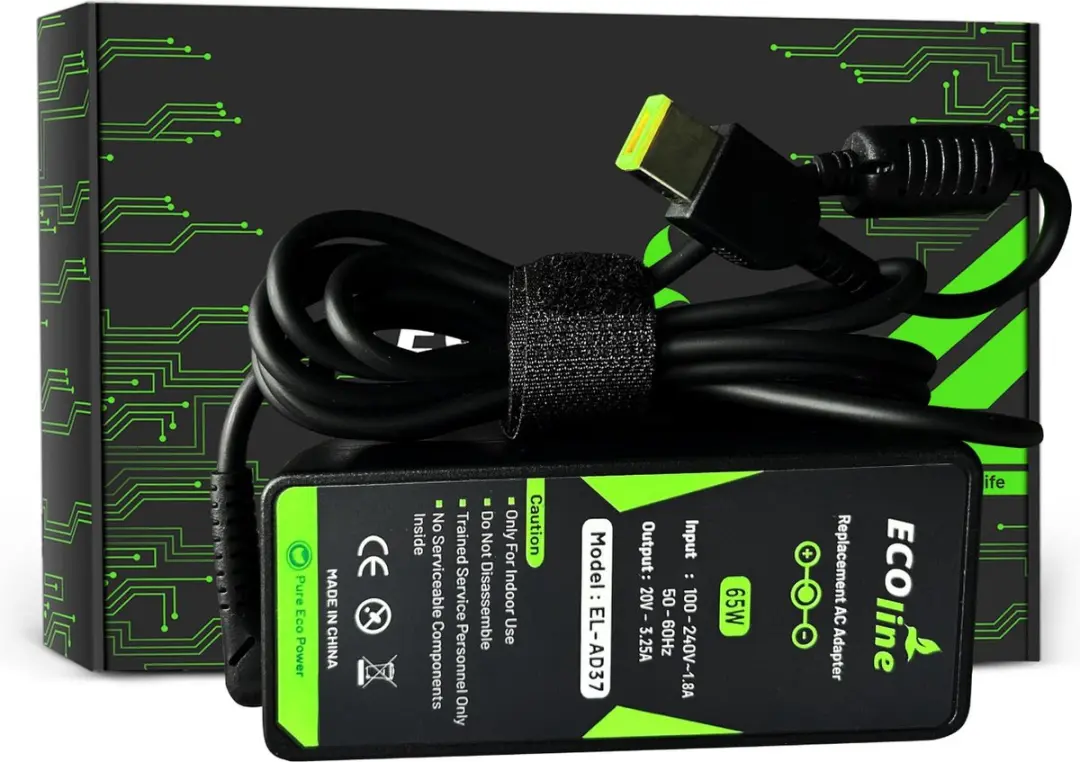 Ecoline Oplader 20V 3.25A 65W