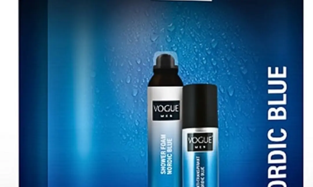 Vogue Geschenkset Nordic Blue - Douchegel & Deo Spray