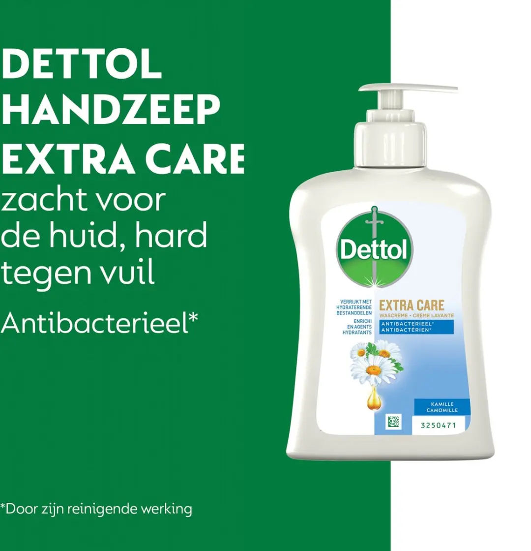 Dettol Handzeep Lotus & Kamille Antibacterieel 250ml - 6 Stuks